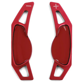 Paddle Shifter estensione alluminio rosso per Smart ForTwo 451 Coupe Cabrio 09-19