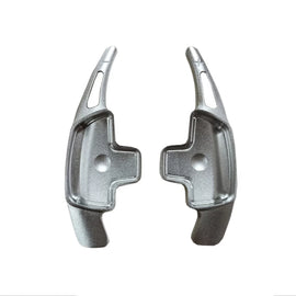 Palette Shift alluminio per Mercedes-Benz Classe C W205 / GLC / GLE / Classe S / CLA / GLA argento 2 pezzi