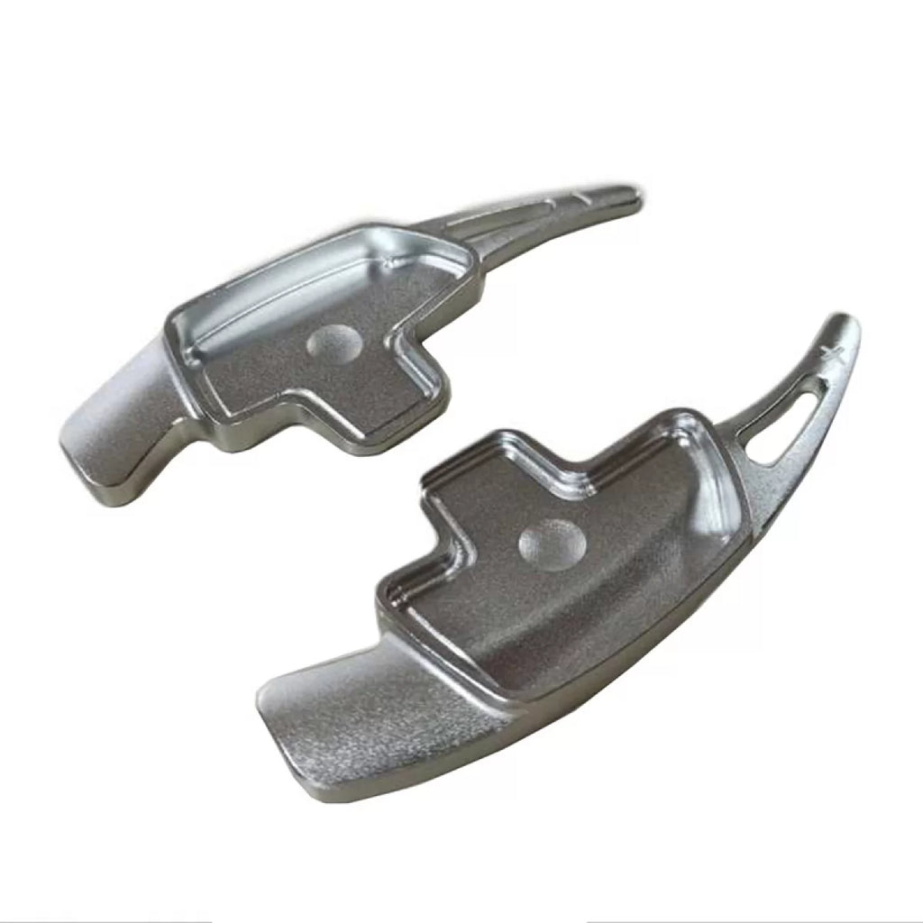 Palette Shift alluminio per Mercedes-Benz Classe C W205 / GLC / GLE / Classe S / CLA / GLA argento 2 pezzi