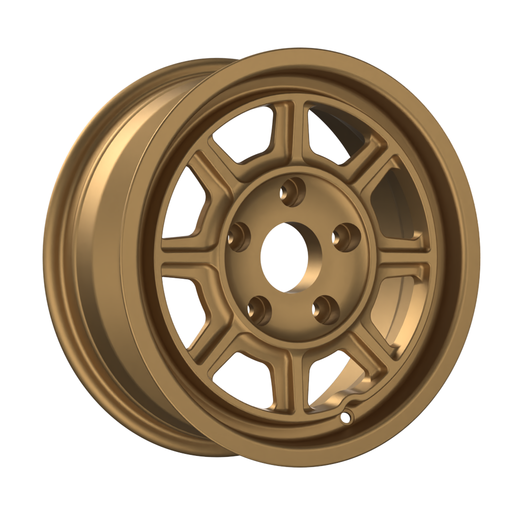 Cerchio in Lega Fondmetal -classic- CLASSIC PAG15 15x6 ET36 4x130 MATT GOLD