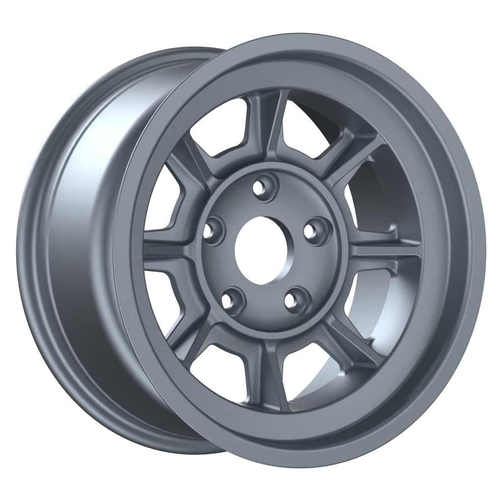 Cerchio in Lega Fondmetal -classic- CLASSIC PAG16 16x8 ET10.6 5x130 MATT SILVER
