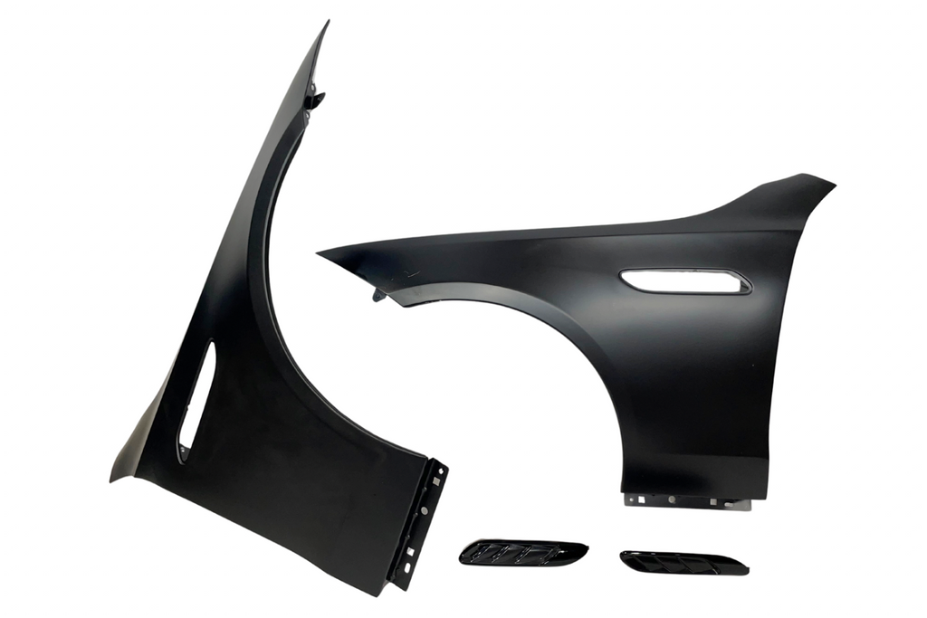 Parafanghi Anteriore Mercedes W206 Sedan/SW/Coupe Look C63 Alluminio Mercedes W206