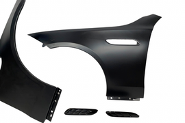 Parafanghi Anteriore Mercedes W206 Sedan/SW/Coupe Look C63 Alluminio Mercedes W206