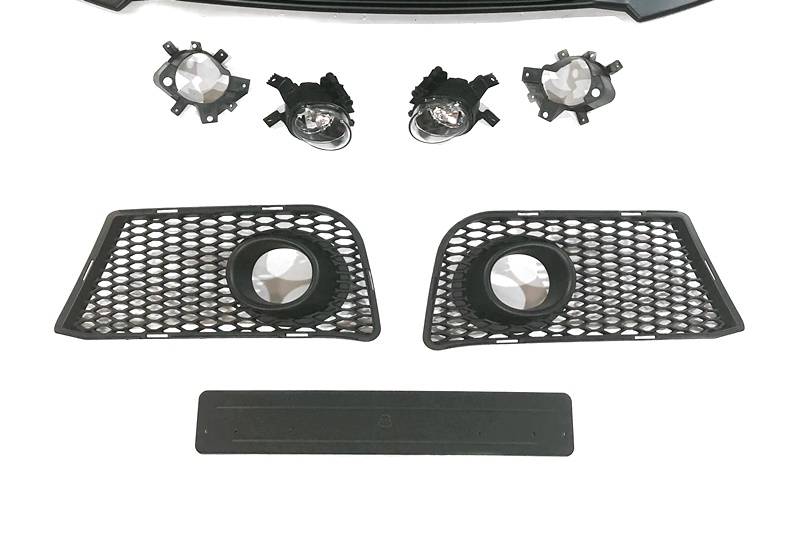 Paraurti Anteriore Audi A3 Y Sportback 09-12 Look RS3 ABS Nebbia Audi A3