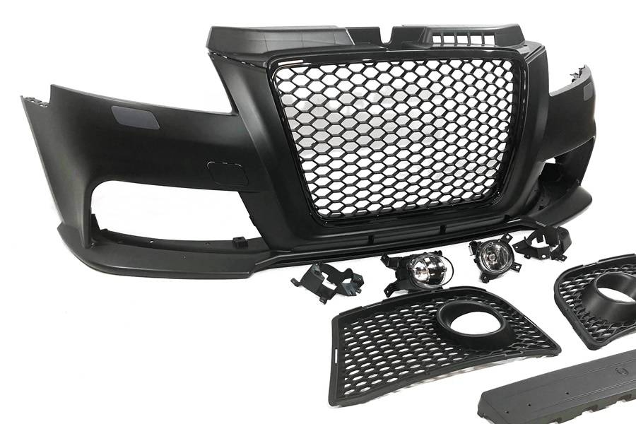 Paraurti Anteriore Audi A3 Y Sportback 09-12 Look RS3 ABS Nebbia Audi A3