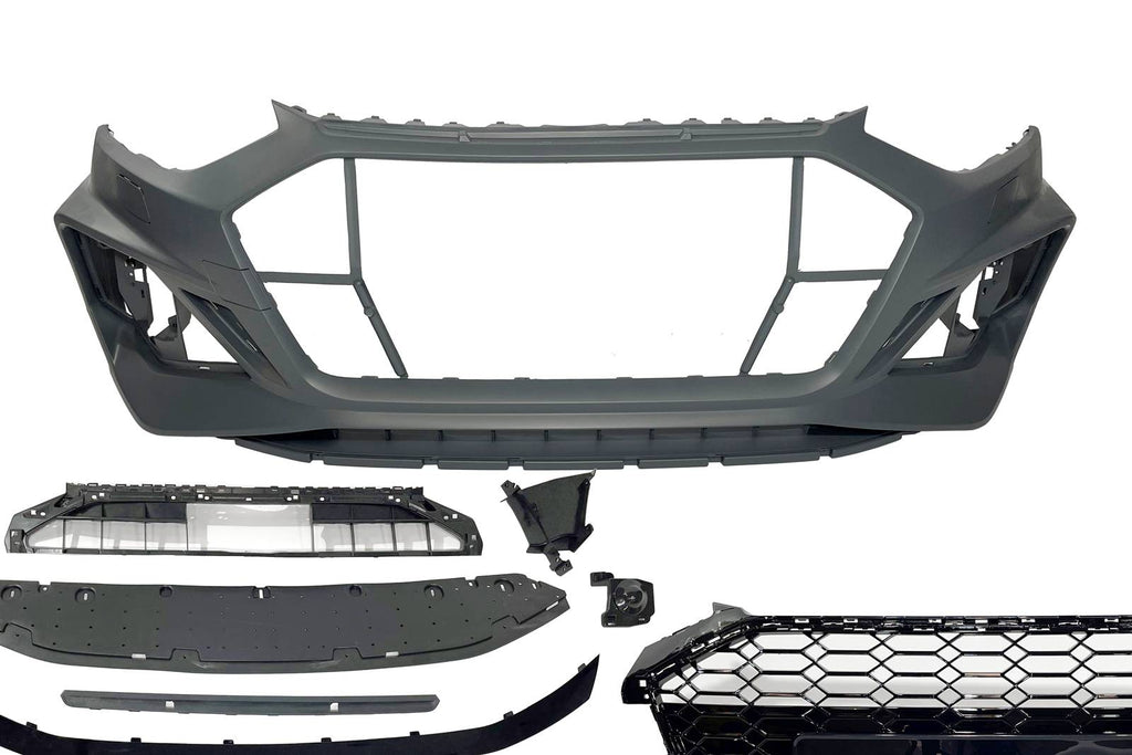Paraurti Anteriore Audi A4 2020+ Look RS4 Spoiler Anteriore Audi A4