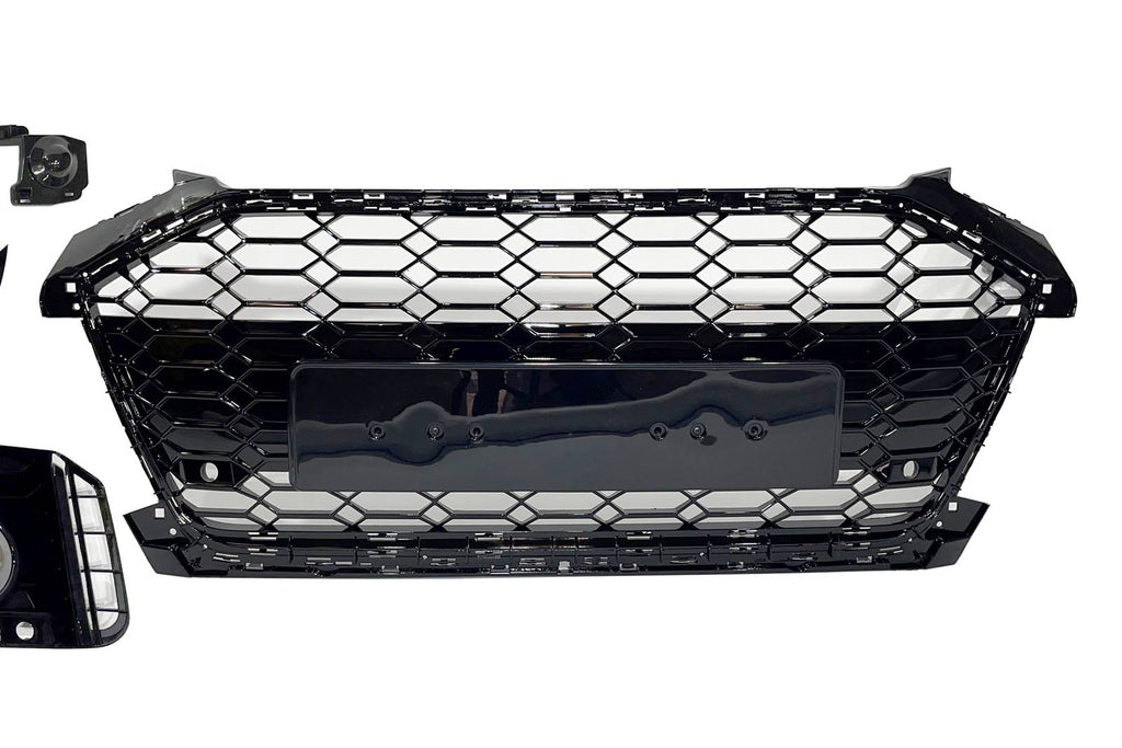 Paraurti Anteriore Audi A4 2020+ Look RS4 Spoiler Anteriore Audi A4