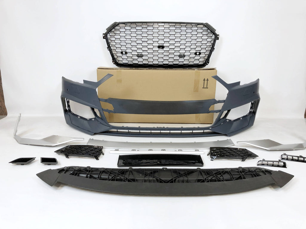 Paraurti Anteriore Audi A4 16-19 B9 Look RS4 Audi A4