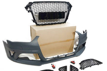 Load image into Gallery viewer, Paraurti Anteriore Audi A4 B8.5 Sedan/Avant 13-15 Look RS4 Audi A4