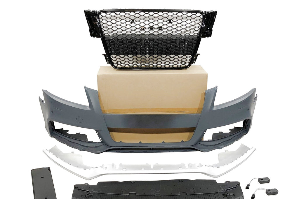 Paraurti Anteriore Audi A5 Coupe / Sportback 2007-2012 Look RS5 Spoiler Anteriore Audi A5
