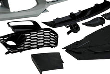 Carica l'immagine nel visualizzatore di Gallery, Paraurti Anteriore Audi A6 2015-2018 C7 Look RS6 Carbonio Audi A6