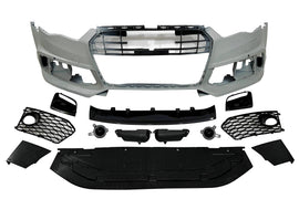 Paraurti Anteriore Audi A6 2015-2018 C7 Look RS6 Carbonio Audi A6