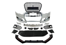 Load image into Gallery viewer, Paraurti Anteriore Audi A6 2015-2018 C7 Look RS6 Spoiler Anteriore Fotocamera Audi A6