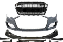 Carica l'immagine nel visualizzatore di Gallery, Paraurti Anteriore Audi A6 C8 2020+ Look RS6 Carbonio Audi A6