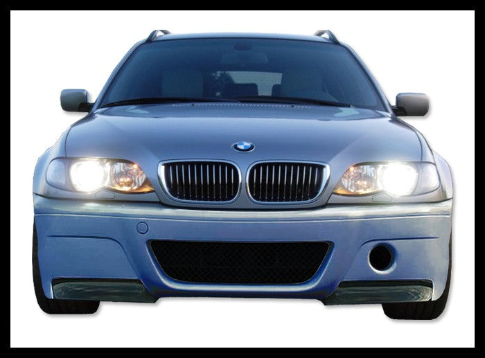 Paraurti Anteriore BMW E46 98-05 2/4P Tipo CSL Flap Carbonio BMW E46