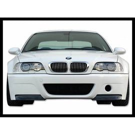 Paraurti Anteriore BMW Serie 3 E46 M3 ABS C/Flap Carbonio conversione in CSL