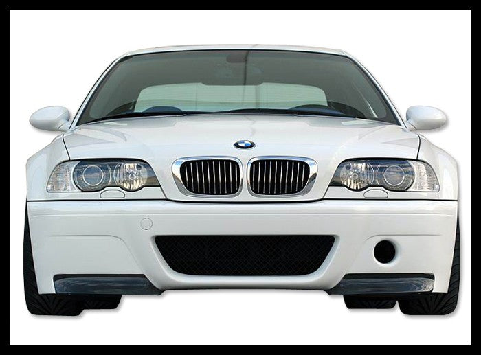Paraurti Anteriore BMW E46 Look M3 ABS C/Flap Carbonio Look CSL BMW E46