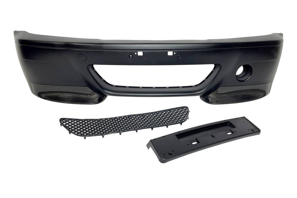 Paraurti Anteriore BMW E46 Look M3 ABS C/Flap Carbonio Look CSL BMW E46