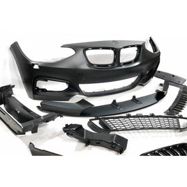Paraurti Anteriore BMW Serie 1 F20 / F21 3 e 5 Porte 12-14 conversione in M235i Spoiler