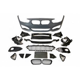 Paraurti Anteriore BMW Serie 1 F20 /F21 LCI 15-19 conversione in M-Tech Grill