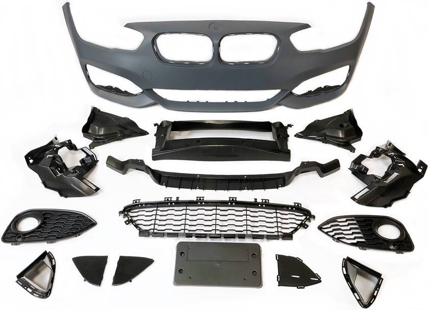 Paraurti Anteriore BMW F20 /F21 LCI 15-19 look M-Tech Spoiler anteriore BMW F20
