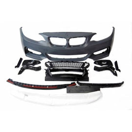 Paraurti Anteriore BMW Serie 2 F22 / F23 conversione in M Performance ABS
