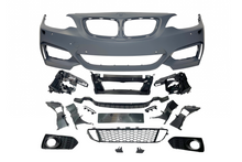 Carica l'immagine nel visualizzatore di Gallery, Paraurti Anteriore BMW F22 / F23 Look M Performance ABS BMW F22 / F23