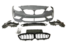 Carica l'immagine nel visualizzatore di Gallery, Paraurti Anteriore BMW F22 / F23 Look M2C BMW F22 / F23