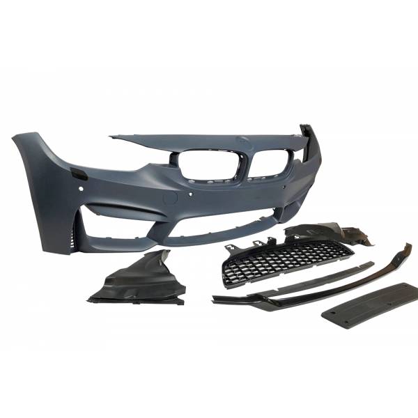 Paraurti Anteriore BMW Serie 3 F30-F31 conversione in M4