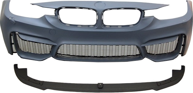 Paraurti Anteriore BMW F30-F31 Look M4 Lip Spoiler ABS BMW F30