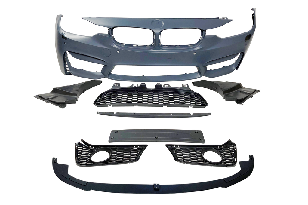 Paraurti Anteriore BMW F30 / F31 Look M-Tech ABS Alloggi Fendinebbia BMW F30