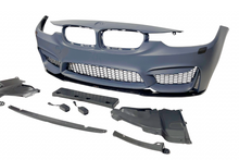 Carica l'immagine nel visualizzatore di Gallery, Paraurti Anteriore BMW F30-F31 Look M4 II Spoiler Anteriore BMW F30
