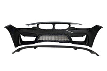Carica l'immagine nel visualizzatore di Gallery, Paraurti Anteriore BMW F30-F31 Look M4 Spoiler Anteriore BMW F30