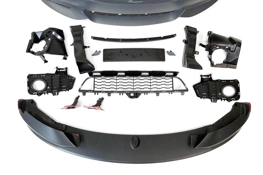 Paraurti Anteriore BMW F32 F33 F36 Look M Performance Spoiler ABS BMW F32