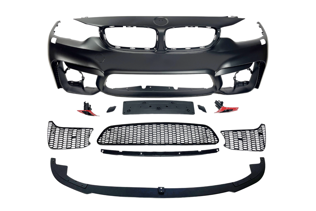 Paraurti Anteriore BMW F32 F33 F36 Look M4 Spoiler Anteriore BMW F32