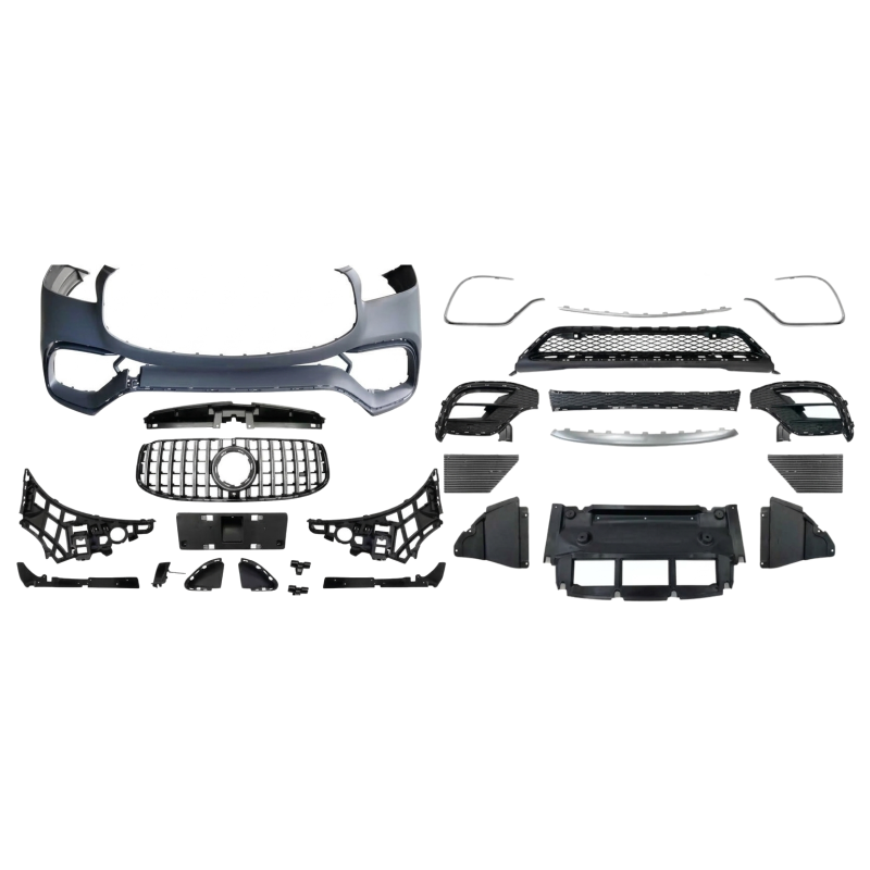 Paraurti Anteriore Mercedes GLS X167 Look AMG GLS 63 ABS Mercedes GLS X167