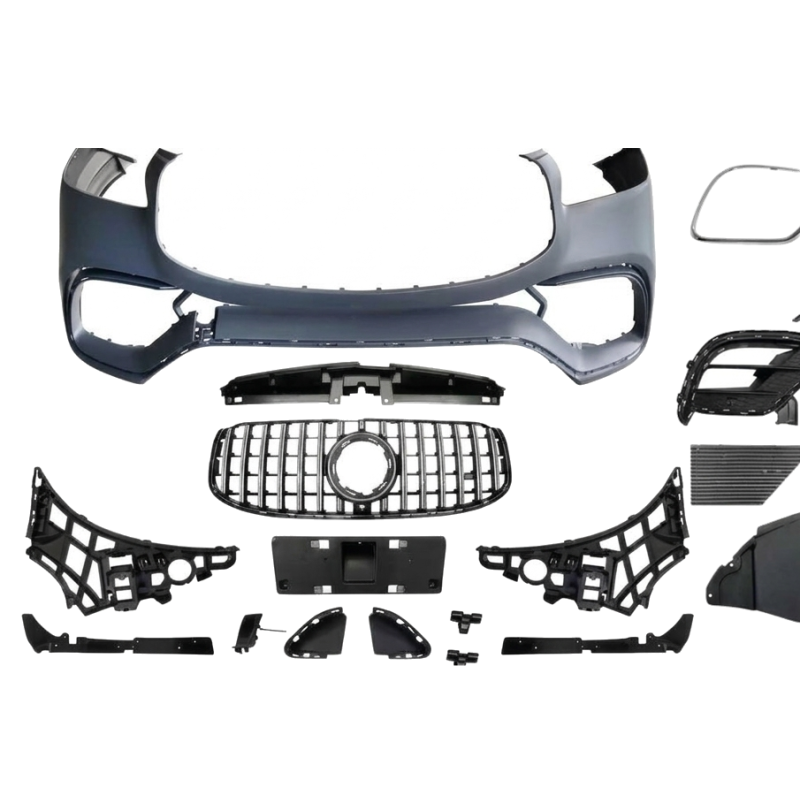 Paraurti Anteriore Mercedes GLS X167 Look AMG GLS 63 ABS Mercedes GLS X167