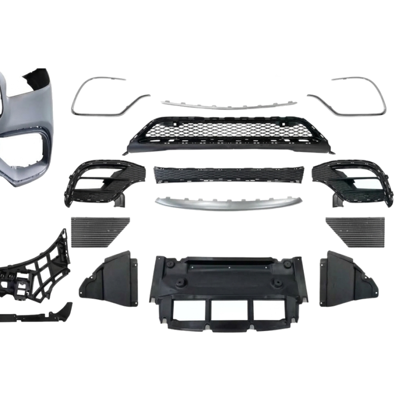 Paraurti Anteriore Mercedes GLS X167 Look AMG GLS 63 ABS Mercedes GLS X167