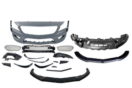 Paraurti Anteriore Mercedes W117 13-15 4P / SW Look AMG A45 spoiler anteriore Mercedes W117