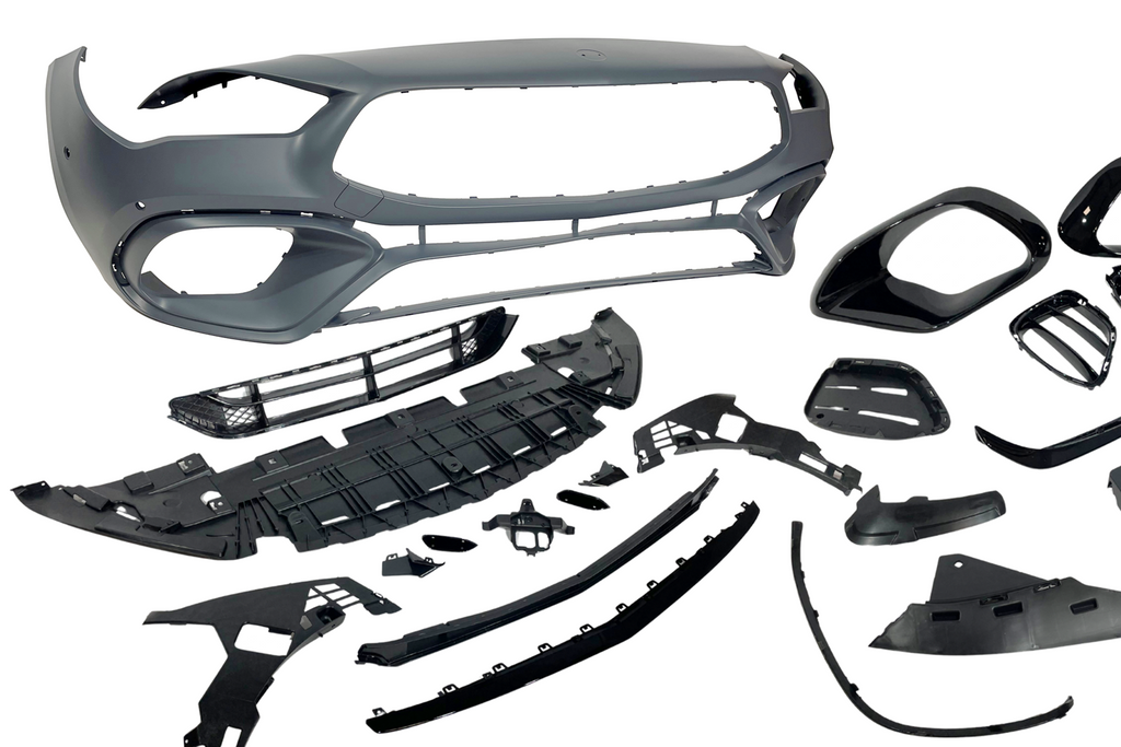 Paraurti Anteriore Mercedes W118 / C118 CLA 2023+ Sedan/Shooting Brake Look A45 Mercedes W118