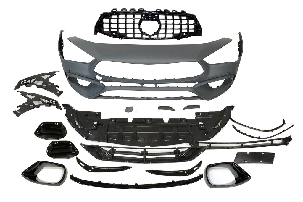 Paraurti Anteriore Mercedes W118 / C118 CLA Sedan/Shooting Brake Look CLA45S Mercedes W118