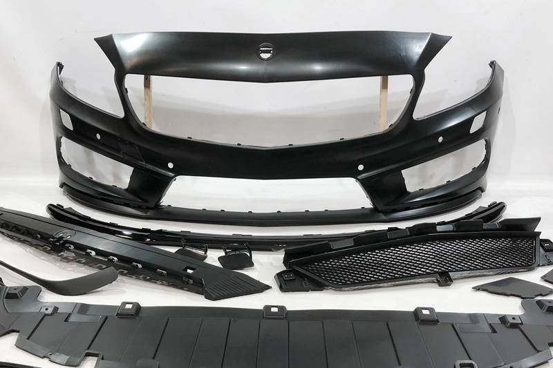 Paraurti Anteriore Mercedes W176 2012-2015 A45 Look AMG Sensori Mercedes W176