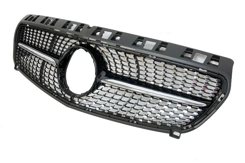 Paraurti Anteriore Mercedes W176 2012-2015 A45 Look AMG Sensori Griglia Mercedes W176