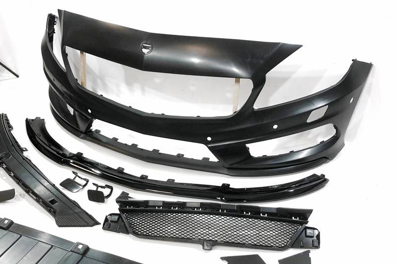 Paraurti Anteriore Mercedes W176 2012-2015 A45 Look AMG Sensori Mercedes W176