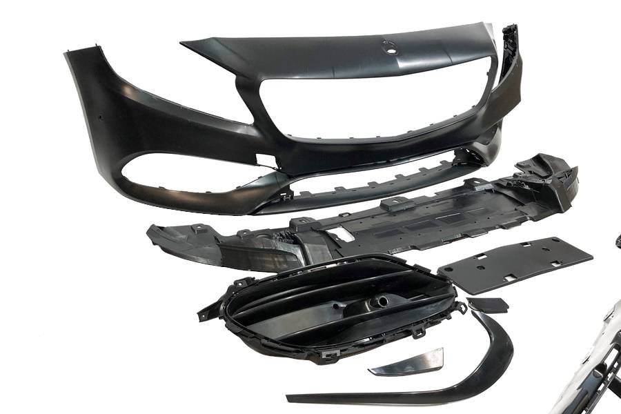 Paraurti Anteriore Mercedes W176 A45 2016-2018 Look AMG Mercedes W176