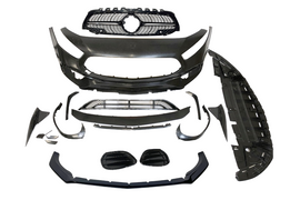 Paraurti Anteriore Mercedes W177 / V177 2018-2023 Look A45 S Diamond II Spoiler Anteriore Mercedes W177