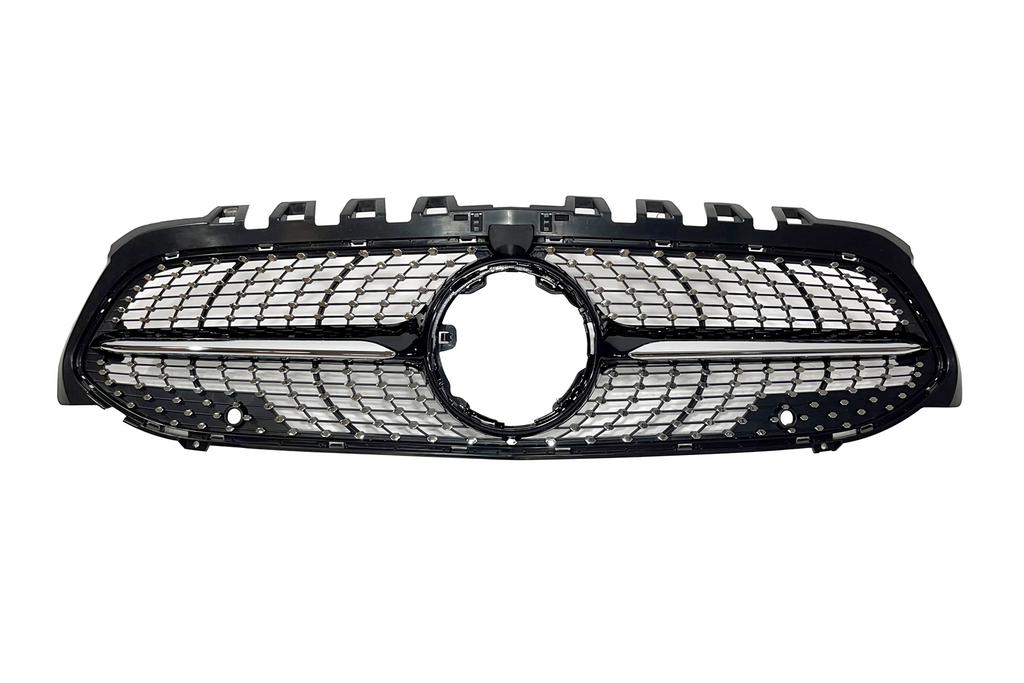 Paraurti Anteriore Mercedes W177 / V177 2018-2023 Look A45 S Diamond II Mercedes W177