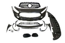 Paraurti Anteriore Mercedes W177 / V177 2018-2023 Look A45 S Diamond II Mercedes W177