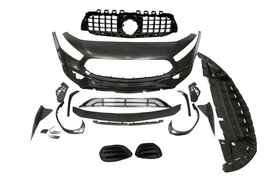 Paraurti Anteriore Mercedes W177 / V177 2018-2023 Look A45 S GTR Without camera II Mercedes W177