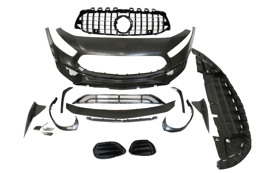 Paraurti Anteriore Mercedes W177 / V177 2018-2023 Look A45 S Mercedes W177